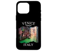 Venezia Italia Souvenir Gondoliere Barche Viaggio Italiano Donne Custodia per iPhone 16 Pro Max