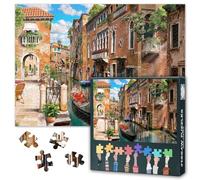 Venezia sfidante puzzle da 1000 pezzi per adulti - 70 x 50 cm Difficile puzzle Italia città arte, famiglia giochi educativi & Home Decor Regalo