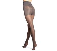 VENEZIANA NUOVA | Collant Donna Slim Support | 30 DEN | Opaco | Modellano la Silhouette | Rinforzato Antistrappo | Dita Rinforzate | Ash | Taglia: M