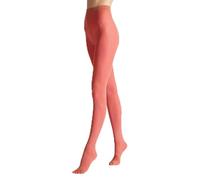 VENEZIANA NUOVA Satinelle 40 DEN Collant Colorati Donna - Microfibra - Opachi E Resistenti - Eleganti - Adatti Per Ogni Occasione - Calze Comode E Morbide - Alta Qualità - Papaya - M
