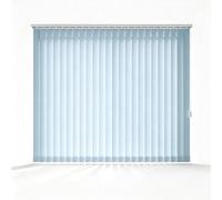 Veneziane da per Interno Tende Verticali, Tenda Verticale A Lamelle, Tende A Doghe Oscurante, Isolamento Termico per Ufficio Domestico Bianco Blu Beige Grigio 60-300cm(Light blue,140W x 200H cm)