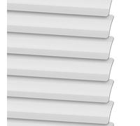 Veneziane in Alluminio Montaggio a Parete o Soffitto Finestre Tende a Rullo Personalizzabile Privacy e Protezione Solare Ufficio Tende Plissettate(White,120X180CM)