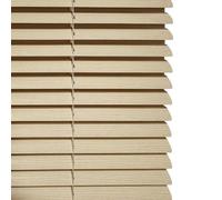 Veneziane Oscuranti in Alluminio Impermeabili Veneziane Orizzontali Protezione UV Interne ed Esterne Tende Plissettate per Cucina Bagno e Ufficio(Natural,100X100CM)