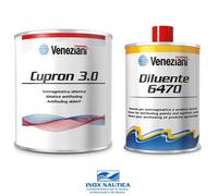 VENEZIANI CUPRON 3.0 ANTIVEGETATIVA ABLATIVA + DILUENTE 6470 LT 0,5 VARI COLORI