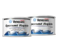 Veneziani Epomast Rapido Stucco epossidico a rapida essiccazione bianco 0,5 lt