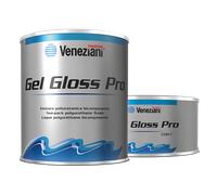 Veneziani Gel Gloss Pro Finitura poliuretanica bicomponente, 750 ml - 2,5 lt A+B