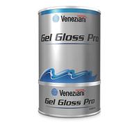 Veneziani Gel Gloss Pro finitura poliuretanica bicomponente, colore: bianco, size: 2,5 lt A+B