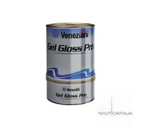VENEZIANI GEL GLOSS PRO FINITURA POLIURETANICA BICOMPONENTE BIANCO 0,75 LT - A+B