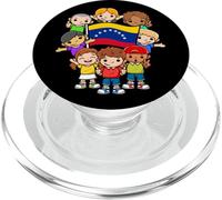 Venezuela Bambini Mese del Patrimonio Ispanico Bandiera PopSockets PopGrip per MagSafe