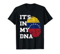 Venezuela È nel mio DNA Radici Venezuelane Bandiera Venezuelana Maglietta