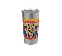 Venezuela en mi ADN Venezuelan Pride Heritage Bicchiere termico in acciaio inox doppia parete