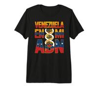 Venezuela en Mi ADN Venezuelan Pride Heritage Maglietta Premium