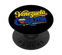 Venezuela en mi Corazon Orgoglio venezuelano Radici Cultura Amore PopSockets PopGrip Adesivo