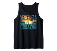 Venezuela en Mi Corazón Orgoglioso Venezuelan Roots Latino Canotta