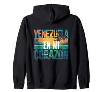 Venezuela en Mi Corazón Orgoglioso Venezuelan Roots Latino Felpa con Cappuccio