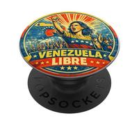 Venezuela Libre - Hasta el Final PopSockets PopGrip Adesivo