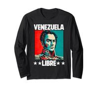 Venezuela Libre libertà Venezuelana Forte Orgoglio Orgoglio Maglia a Manica