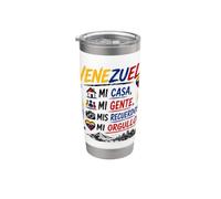 Venezuela Siempre en Mis Recuerdos Mi Orgullo Bicchiere termico in acciaio inox doppia parete