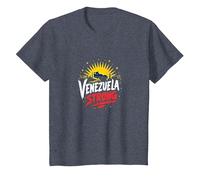 Venezuela Strong: Orizzonte Patriottico Tramonto Orgoglio Maglietta, Bambini, Pervinca, 6 Anni