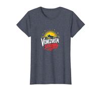 Venezuela Strong: Orizzonte Patriottico Tramonto Orgoglio Maglietta, Donna, Pervinca, XXL