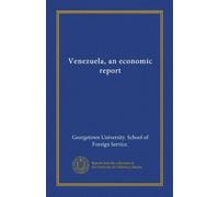 Venezuela, un rapporto economico: Facsimile