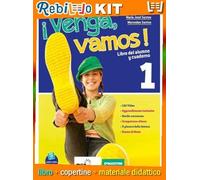 ¡VENGA, VAMOS! LIBRO ALUMNO CUAD.1 + HABL.CULT. + GRAMÁT. + EASY EBOOK1(SU DVD) + EB1 (9788851159177) - Libro Scolastico + Kit Scuola con Copertine Rebillo