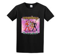 Vengaboys The Party Album Tour Soundtrack Graphic O-Neck 100% Cotton Short Sleeve Unisex T-Shirt M