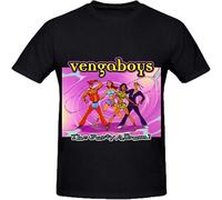 Vengaboys The Party Album Tour Soundtrack Men T-Shirt Graphic Unisex Tee Shirt Black 3XL