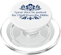 Vengo dal 1900 Funny Vintage Floral Generational PopSockets PopGrip per MagSafe