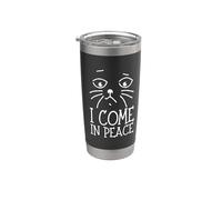 Vengo in pace im coppie di pace Bicchiere termico in acciaio inox doppia parete