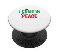 Vengo in pace, sono in pace, abbinamento di coppie natalizie PopSockets PopGrip Adesivo