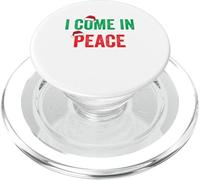 Vengo in pace, sono in pace, abbinamento di coppie natalizie PopSockets PopGrip per MagSafe