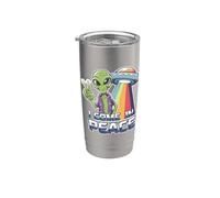 Vengo In Pace UFO Alien Amante Bicchiere termico in acciaio inox doppia parete