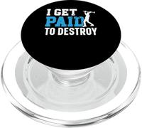 Vengo pagato per distruggere la demolizione della casa PopSockets PopGrip per MagSafe