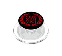 VENI VEDI VICI GIULIO CESARE CITAZIONE I CAME I SAW I CONQUISTATO PopSockets PopGrip per MagSafe
