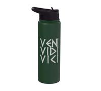 VENI VIDI VICI Gaius Julius Cesar Stainless Steel Insulated Water Bottle