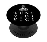 Veni Vidi Vici Giulio Cesare - Sono venuto ho visto ho conquistato PopSockets PopGrip Adesivo