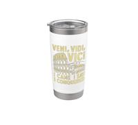 Veni Vidi Vici I Came Ho Visto Ho Conquistato Impero Romano Bicchiere termico in acciaio inox doppia parete