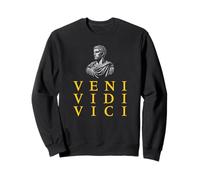 Veni Vidi Vici - I Came I Saw Ho Conquistato Giulio Cesare Felpa