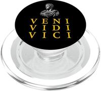Veni Vidi Vici - I Came I Saw Ho Conquistato Giulio Cesare PopSockets PopGrip per MagSafe