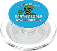 Veniamo in pace TERRA PERSONE Bwah Hah Hah PopSockets PopGrip per MagSafe