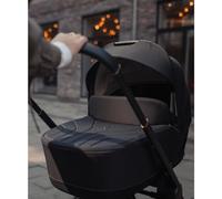 Venicci Claro - Sistema da viaggio 2 in 1 con passeggino e navicella, colore: Nero