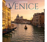 Venice 2026 Calendar: Romantic Canals and Italian Beauty