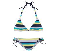 VENICE BEACH Bikini navy / blu chiaro / giallo / bianco Donna VENICE BEACH XLxC/D