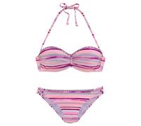 VENICE BEACH Bikini sportivo grigio / melanzana / rosa / rosa chiaro Donna VENICE BEACH MxD
