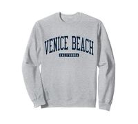 Venice Beach California CA College University Style Navy Felpa