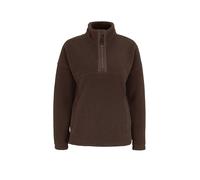 VENICE BEACH Felpa fitness da donna Sarah HalfZip marrone | M