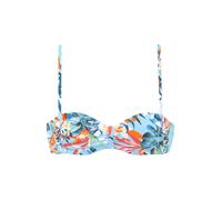 VENICE BEACH Top per bikini blu chiaro / verde / arancione / bianco Donna VENICE BEACH 75xB blu chiaro / verde / arancione / bianco