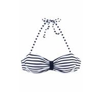 VENICE BEACH Top per bikini navy / bianco Donna VENICE BEACH 65-70xA/B navy / bianco