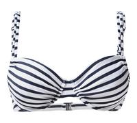 VENICE BEACH Top per bikini 'Summer' navy / bianco Donna VENICE BEACH 85xD/E navy / bianco